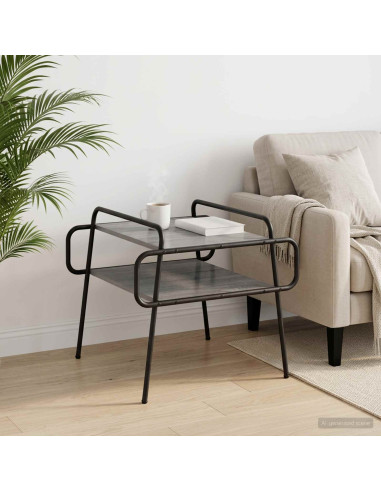 Tavolino da salotto Sonoma grigio 60 x 60 x 51 cm