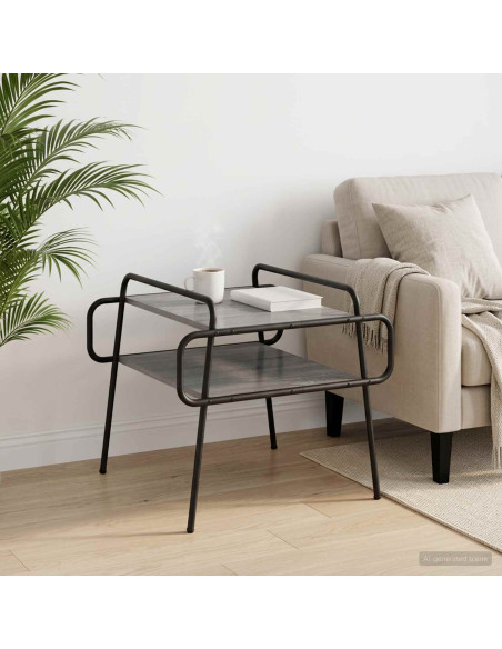 Tavolino da salotto Sonoma grigio 60 x 60 x 51 cm