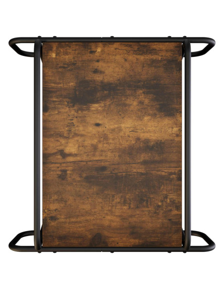 Tavolino da salotto Rovere Fumo 50 x 50 x 51 cm