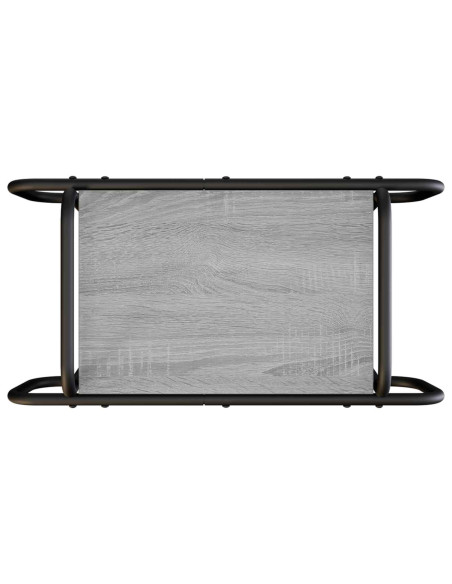 Tavolino da salotto Sonoma grigio 60 x 30 x 51 cm