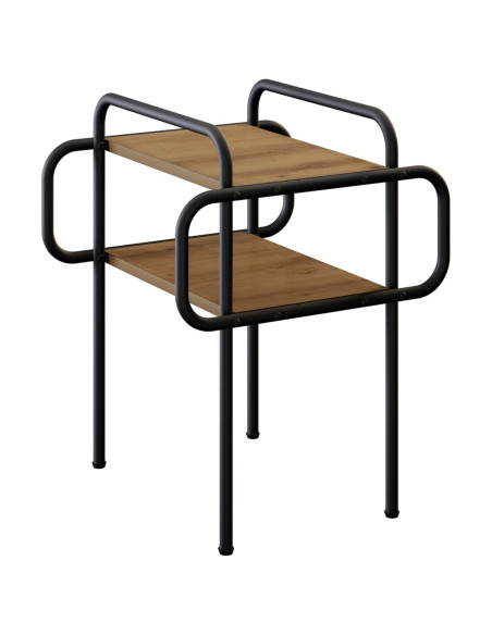 Tavolino da salotto Rovere Artigianale 40 x 40 x 51 cm
