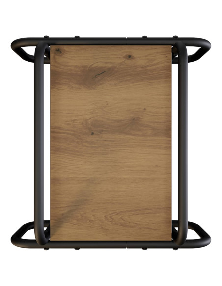 Tavolino da salotto Rovere Artigianale 40 x 40 x 51 cm