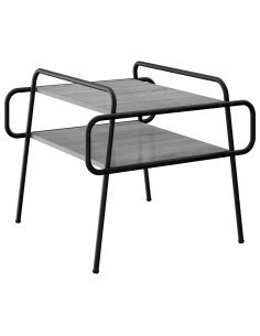 Tavolino da salotto Sonoma grigio 60 x 60 x 51 cm 2