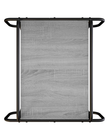 Tavolino da salotto Sonoma grigio 60 x 60 x 51 cm
