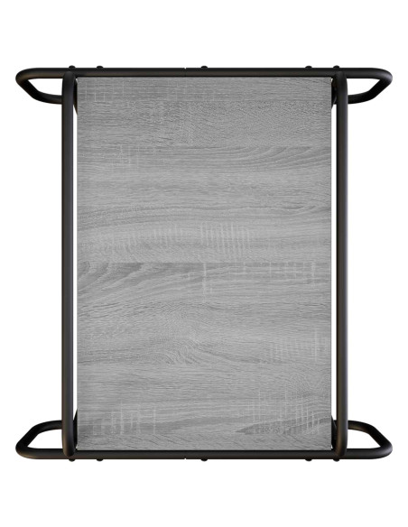 Tavolino da salotto Sonoma grigio 60 x 60 x 51 cm