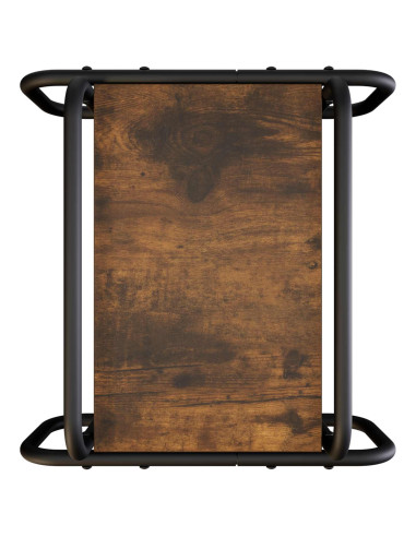 Tavolino da salotto Rovere Fumo 40 x 40 x 51 cm