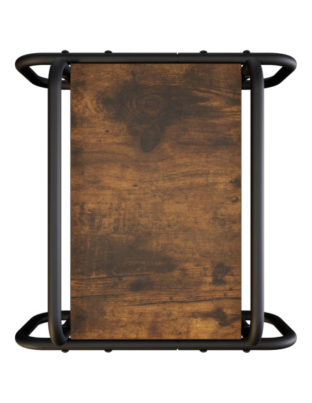 Tavolino da salotto Rovere Fumo 40 x 40 x 51 cm