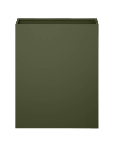 Vaso da giardino Verde Oliva 40 x 20 x 50 cm