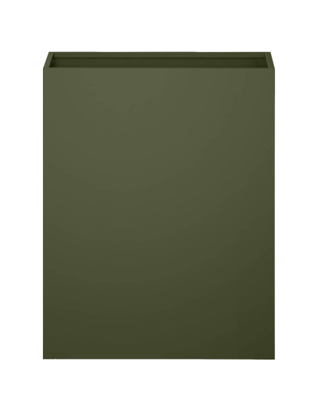 Vaso da giardino Verde Oliva 40 x 20 x 50 cm