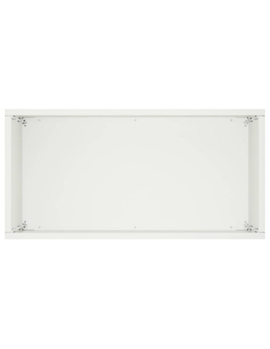 Vaso da giardino 2 pz Bianco 40 x 20 x 40 cm