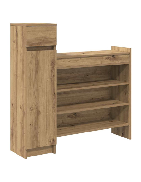 Mobile per scarpe Rovere artigianale 100,5 x 28 x 100 cm