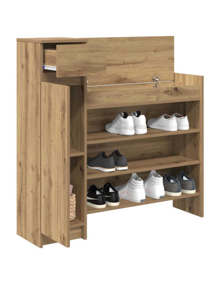 Mobile per scarpe Rovere artigianale 100,5 x 28 x 100 cm