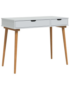 Tavolo da Trucco FAUSKE Bianco 100 x 50 x 78 cm 2