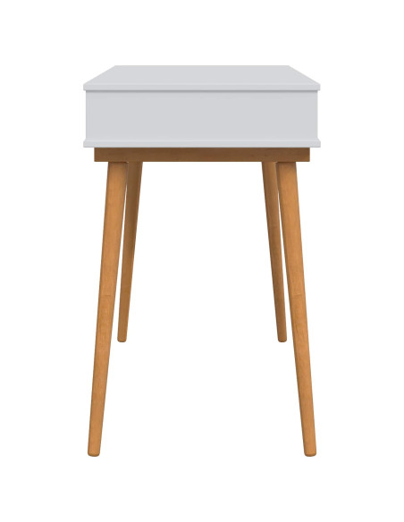 Tavolo da Trucco FAUSKE Bianco 100 x 50 x 78 cm