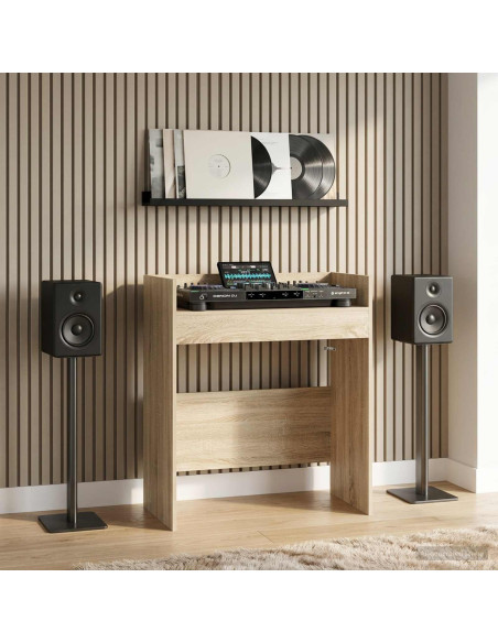 Tavolo DJ Rovere Sonoma 62 x 45 x 102 cm Legno ingegnerizzato