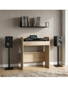 Tavolo DJ Rovere Sonoma 102 x 45 x 102 cm Legno ingegnerizzato