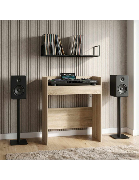 Tavolo DJ Rovere Sonoma 102 x 45 x 102 cm Legno ingegnerizzato