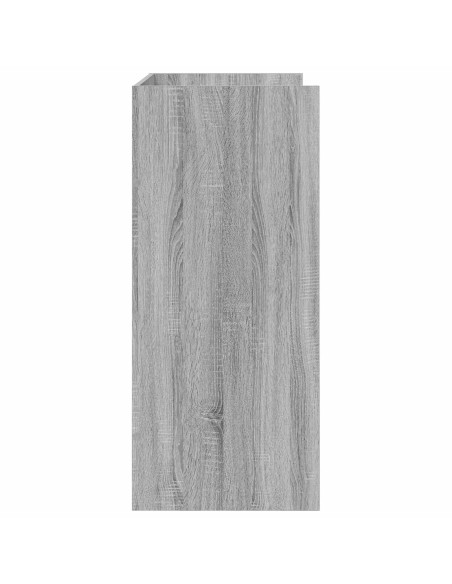 Tavolo DJ Sonoma grigio 82 x 45 x 102 cm Legno ingegnerizzato