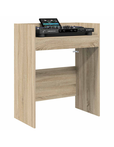 Tavolo DJ Rovere Sonoma 102 x 45 x 102 cm Legno ingegnerizzato