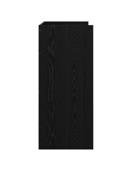 Tavolo DJ Rovere Nero 82 x 45 x 102 cm Legno ingegnerizzato