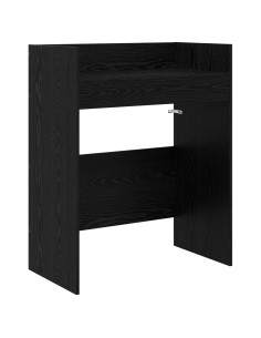 Tavolo DJ Rovere Nero 102 x 45 x 102 cm Legno ingegnerizzato 2