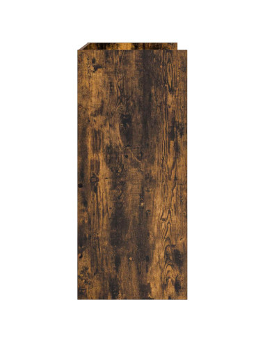 Tavolo DJ Rovere Fumo 102 x 45 x 102 cm Legno ingegnerizzato