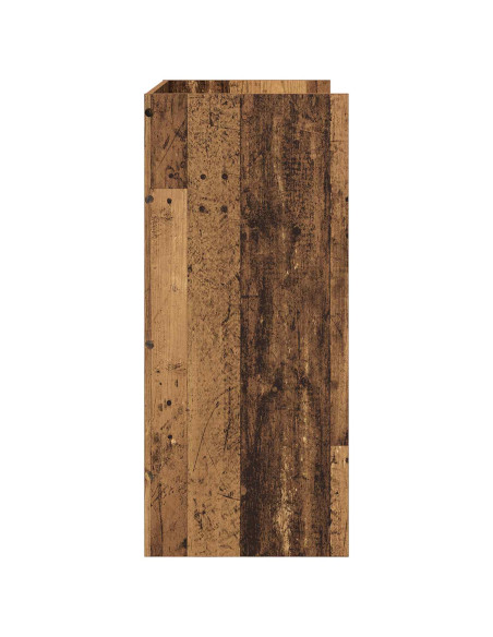 Tavolo DJ Legno antico 102 x 45 x 102 cm Legno ingegnerizzato