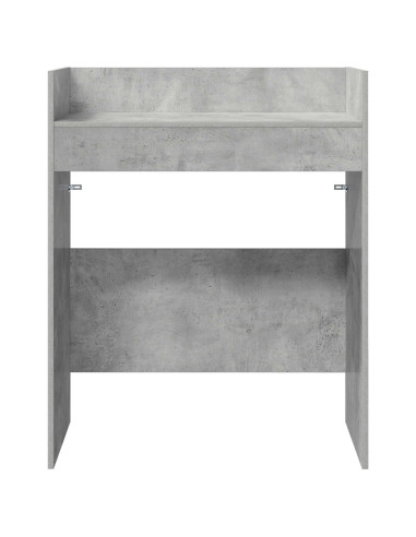 Tavolo DJ Grigio Cemento 102 x 45 x 102 cm Legno ingegnerizzato