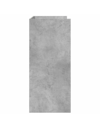 Tavolo DJ Grigio Cemento 102 x 45 x 102 cm Legno ingegnerizzato