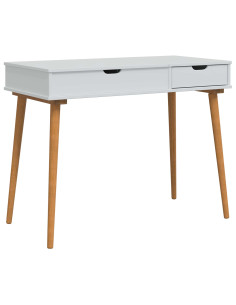 Tavolo da Trucco FAUSKE Bianco 100 x 50 x 78 cm 2