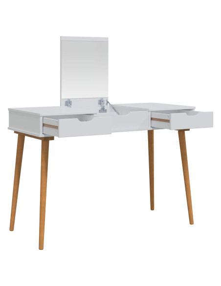 Tavolo da Trucco FAUSKE Bianco 112 x 50 x 78 cm