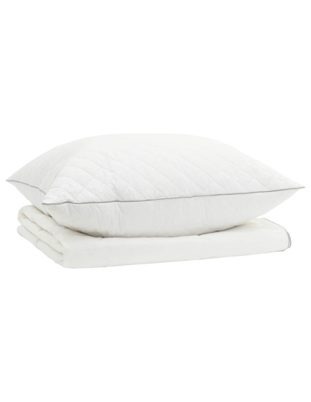 Set di piumoni in piume d’oca al 90% FULDA 2 pz 155 x 200 cm
