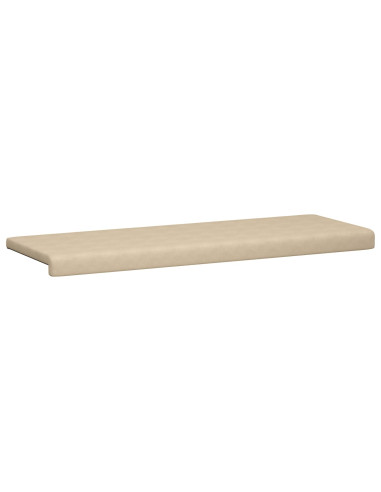 Cuscino per panchina Microfibra Crema Profondità 35 cm