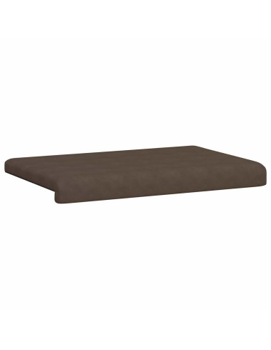 Cuscino per panchina Microfibra Marrone Profondità 35 cm