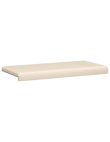 Cuscino per panchina Microfibra Beige Profondità 35 cm