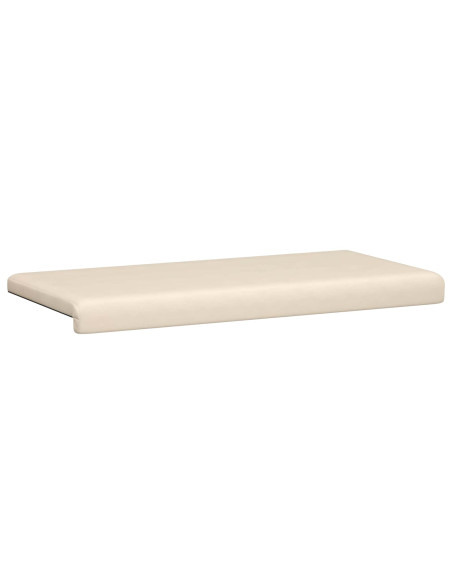 Cuscino per panchina Microfibra Beige Profondità 35 cm