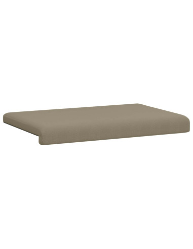 Cuscino per panchina Velvet testurizzato Cachi Profondità 35 cm