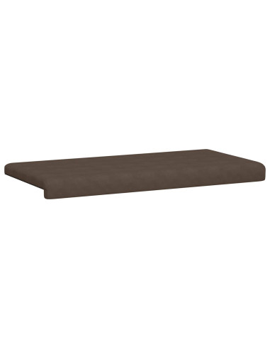 Cuscino per panchina Microfibra Marrone Profondità 35 cm
