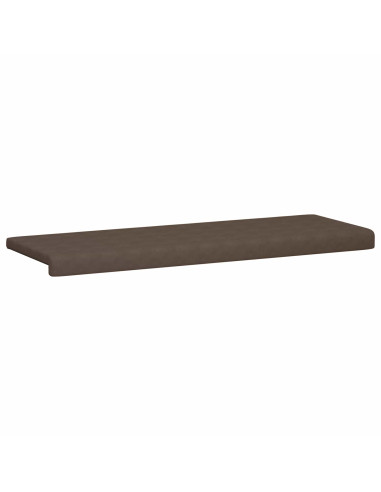Cuscino per panchina Microfibra Marrone Profondità 35 cm