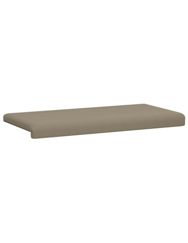 Cuscino per panchina Velvet testurizzato Cachi Profondità 35 cm