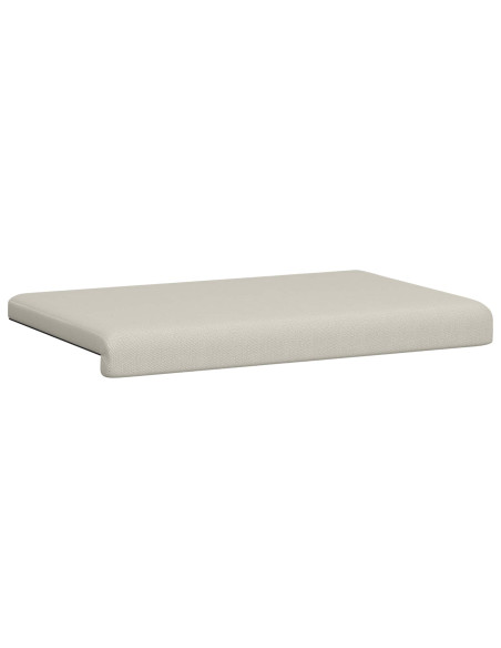 Cuscino per panchina Velvet testurizzato Avena Profondità 35 cm
