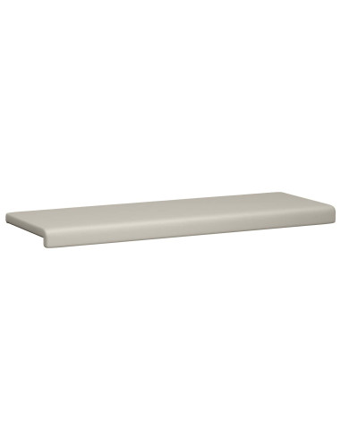 Cuscino per panchina Velvet testurizzato Avena Profondità 35 cm