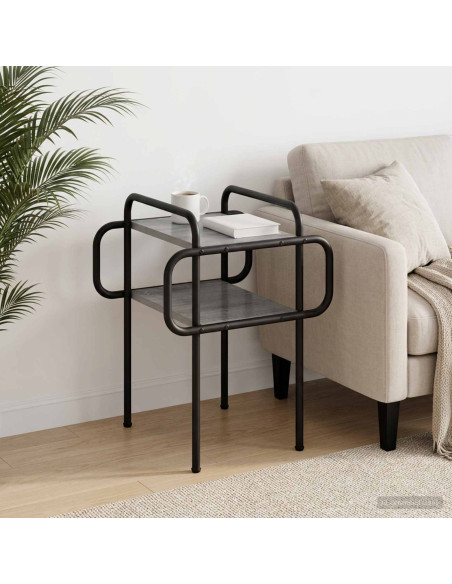Tavolino da salotto Sonoma grigio 40 x 40 x 51 cm