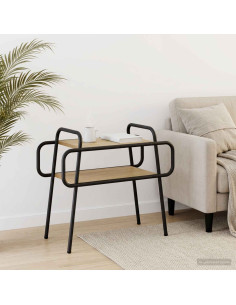 Tavolino da salotto Rovere Sonoma 60 x 30 x 51 cm