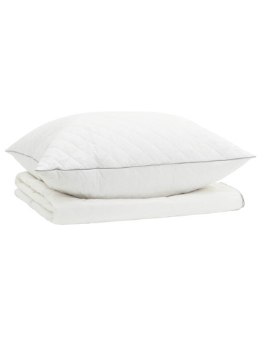 Set di piumoni in piume d’oca al 90% FULDA 2 pz 155 x 200 cm