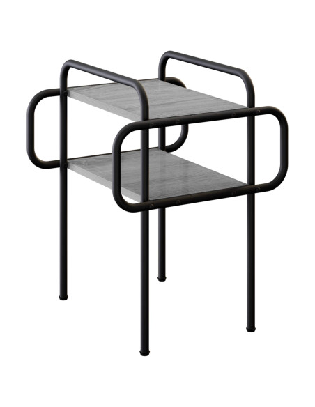 Tavolino da salotto Sonoma grigio 40 x 40 x 51 cm