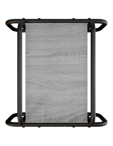 Tavolino da salotto Sonoma grigio 40 x 40 x 51 cm