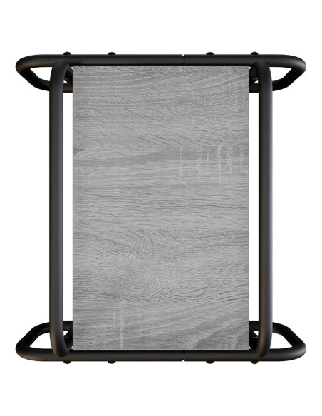 Tavolino da salotto Sonoma grigio 40 x 40 x 51 cm