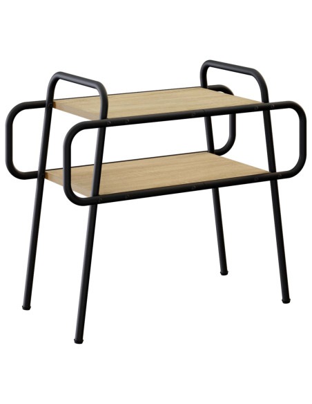 Tavolino da salotto Rovere Sonoma 60 x 30 x 51 cm