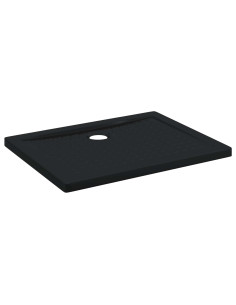 Vassoio base doccia con punti 90 x 70 x 4 cm ABS Nero 2